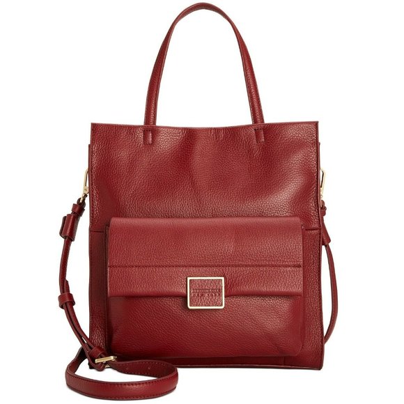 Cole Bags Cole Christie Red Tote Handbag Poshmark